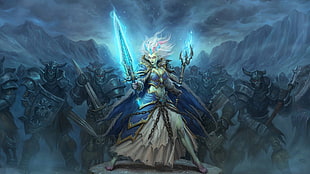 animated female character, Hearthstone: Heroes of Warcraft, Hearthstone, Warcraft, cards