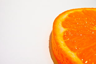 sliced orange HD wallpaper