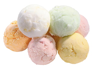 six ice creams
