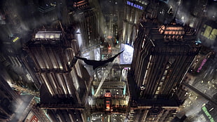 Arkham Knight videogame screenshot, Batman HD wallpaper