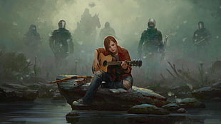 The Last of US video game HD wallpaper