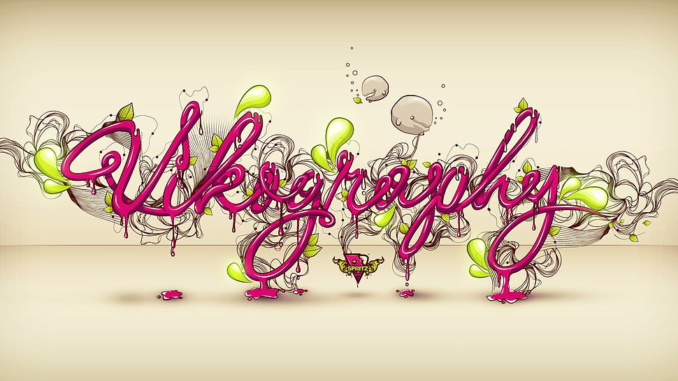 red and black bicycle frame, typography HD wallpaper