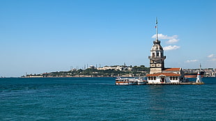 Maiden's tower, Istanbul, Maiden's Tower HD wallpaper