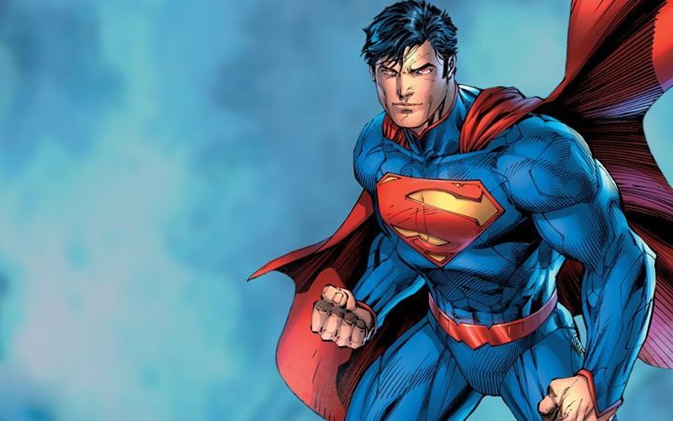 DC Superman illustration HD wallpaper