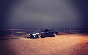 black sedan, BMW, car, BMW 7 Series HD wallpaper