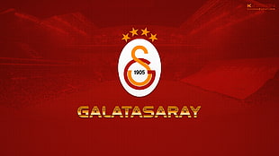 1905 Galatasaray logo, Galatasaray S.K., lion, soccer, soccer clubs HD wallpaper