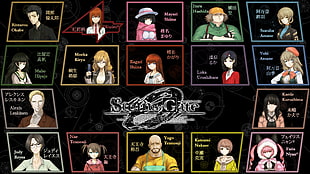 assorted Star Wars action figures, Steins;Gate 0, Makise Kurisu, Katsumi Nakase, Okabe Rintarou HD wallpaper