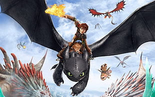 How to Train Your Dragon, How to Train Your Dragon, How to Train Your Dragon 2, dragon, movies HD wallpaper