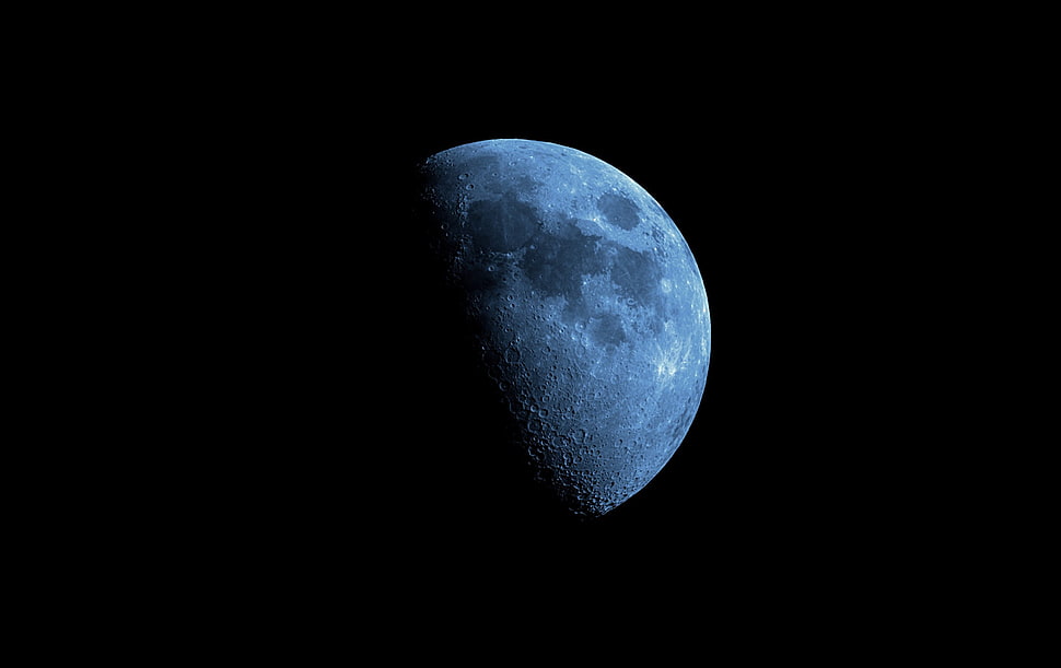 crescent moon, Moon HD wallpaper