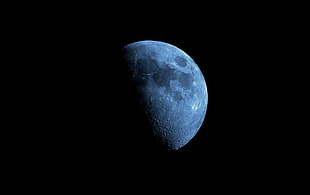 crescent moon, Moon HD wallpaper