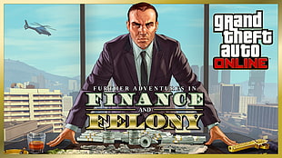 Grand Theft Auto Online Finance and Felony wallpaper, Grand Theft Auto V, PC gaming