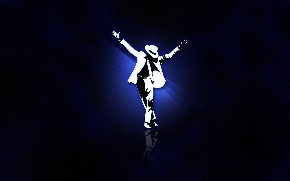 Michael Jackson illustration HD wallpaper