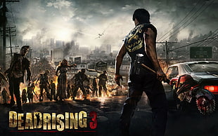 Dead Rising 3 digital wallpaper, Dead Rising, Dead Rising 3, zombies, horror