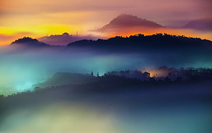 mountain ranges, landscape