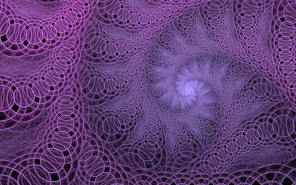purple and black DNA illustration HD wallpaper