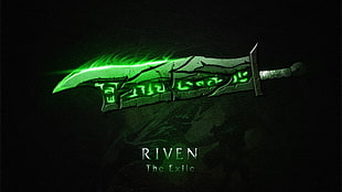 Riven The Exile poster, League of Legends, Riven HD wallpaper