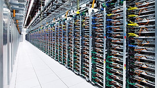 closeup photo of patch panel lot HD wallpaper
