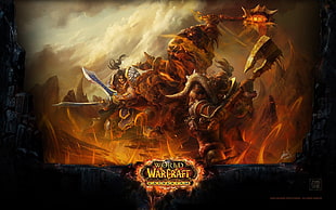 World of Warcraft illustration, World of Warcraft, World of Warcraft: Cataclysm, video games HD wallpaper