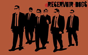 Reservoir Dogs album wallpaper, movies, Reservoir Dogs, silhouette HD wallpaper