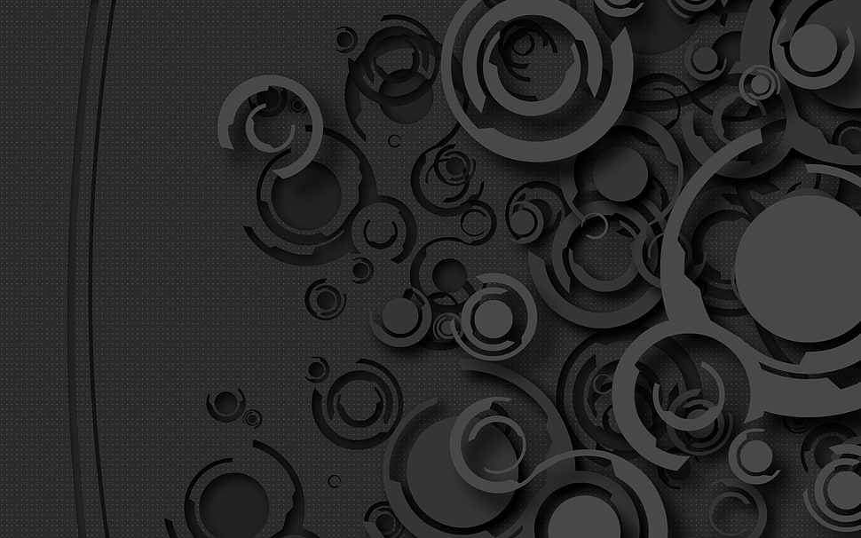 circle pattern HD wallpaper