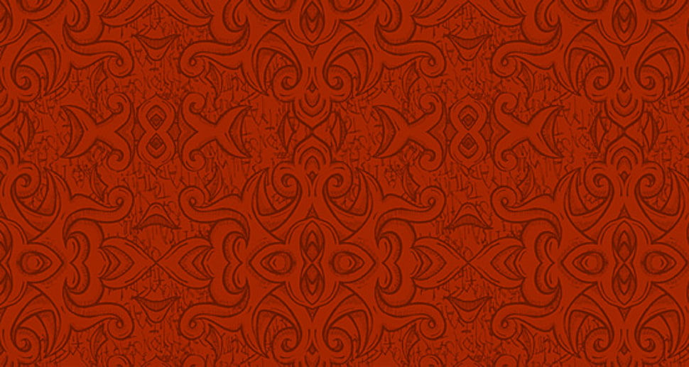 red and black floral pattern HD wallpaper