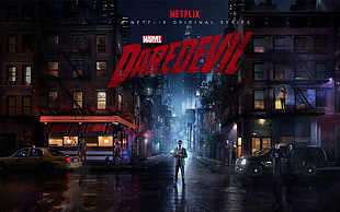 NetFlix MARVEL Daredevil cover, Daredevil, Marvel Comics, Charlie Cox HD wallpaper