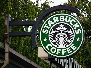 Starbucks signage HD wallpaper