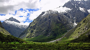 green mountain, landscape