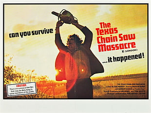 The Texas Chain Saw Massacre poster, The Texas Chain Saw Massacre, Tobe Hooper, Film posters, movie poster HD wallpaper