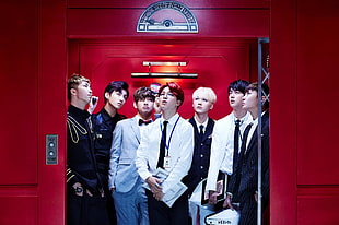 men's white dress shirt, BTS, Rap Monster, Jimin, Jin bts HD wallpaper