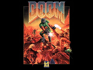 Doom cover, Doom (game) HD wallpaper