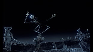 Jack Skellington, movies, The Nightmare Before Christmas, animated movies