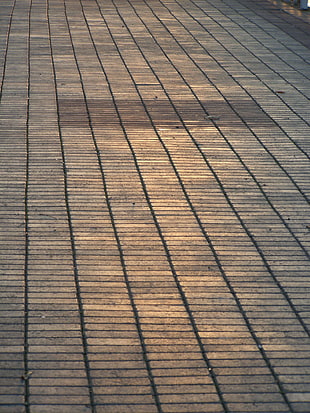 brown concrete paving \, urban