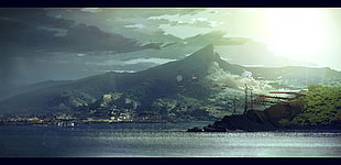body of water, dishonored 2, Bethesda Softworks, artwork