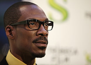man wearing black eyeglasses HD wallpaper