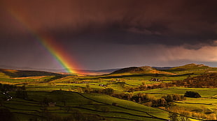 rainbow, nature
