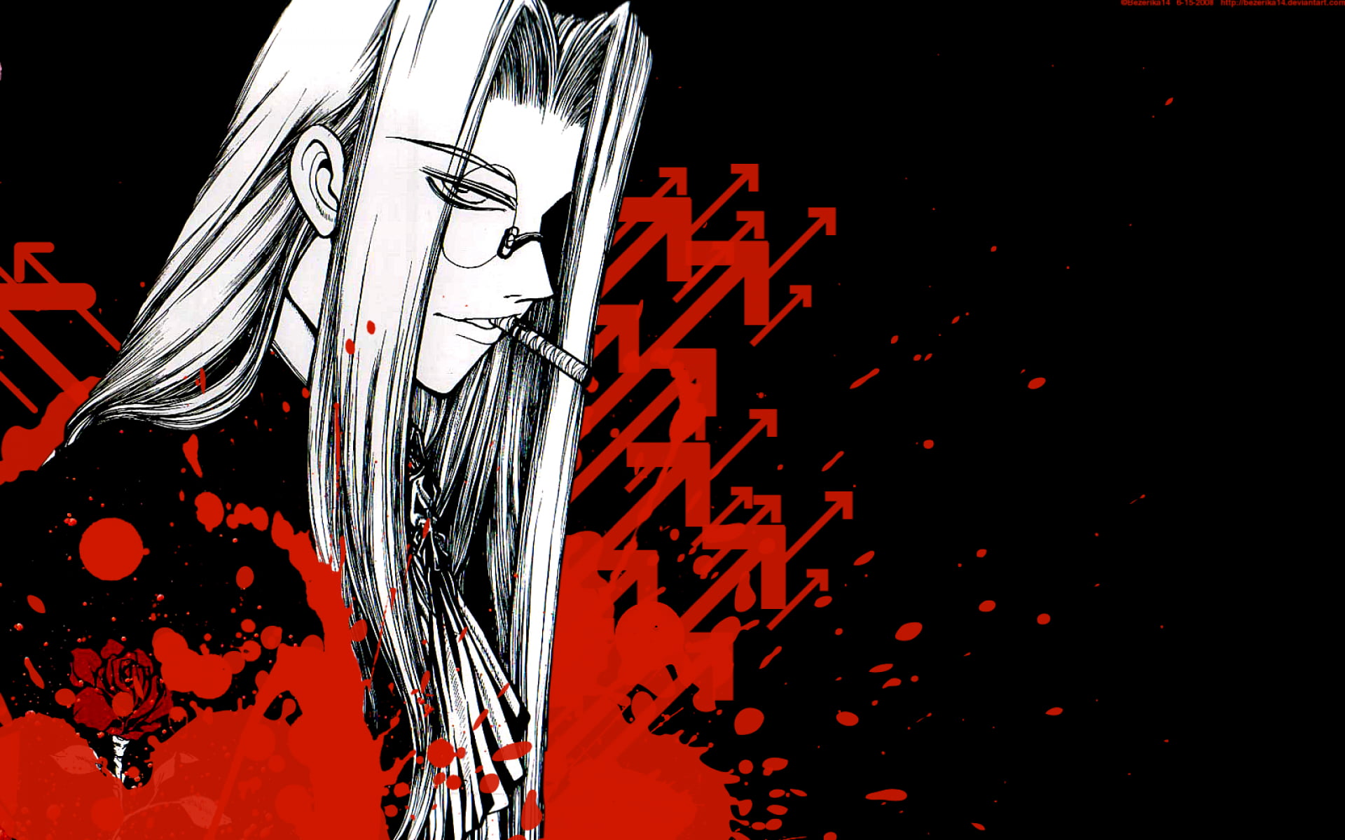 Long-haired male anime character illustration, Hellsing, Sir Integra  Fairbrook Wingates Hellsing HD wallpaper | Wallpaper Flare