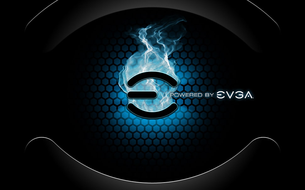 blue and white ceramic bowl, EVGA HD wallpaper