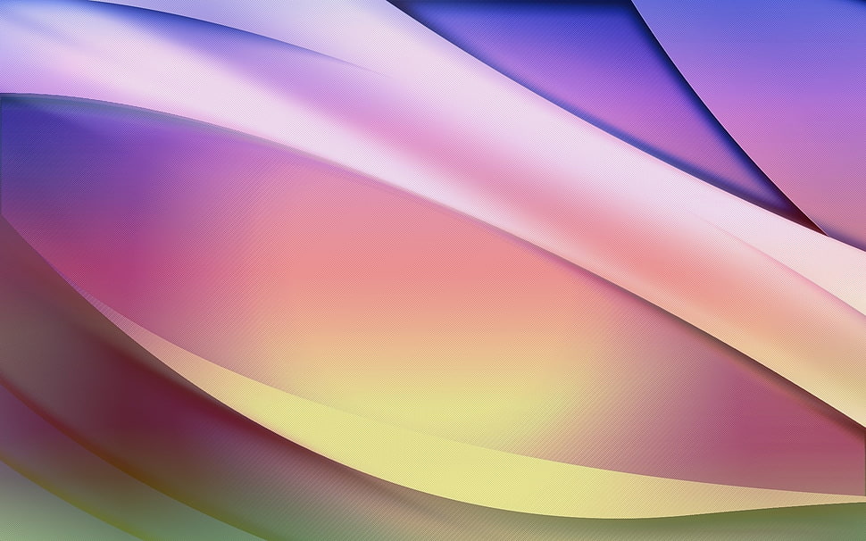 pink yellow and blue abstract painting HD wallpaper