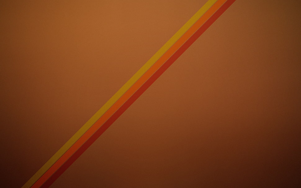 yellow, orange, and red lines HD wallpaper
