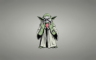 Master Yoda edited photo, Star Wars, Yoda HD wallpaper