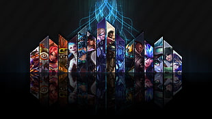 League of Legends, Corki, Kog'Maw, Quinn and Valor HD wallpaper