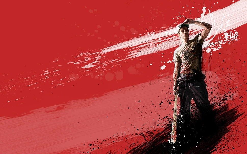 Game illustration HD wallpaper