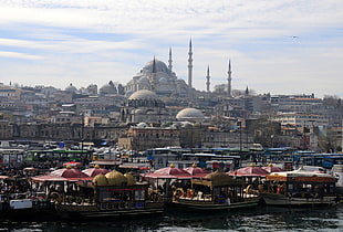 white mosque, Istanbul, Turkey, Islamic architecture, Islam