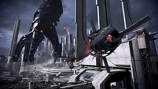 game digital wallpaper, Mass Effect, Mass Effect 2, Mass Effect 3, Reapers
