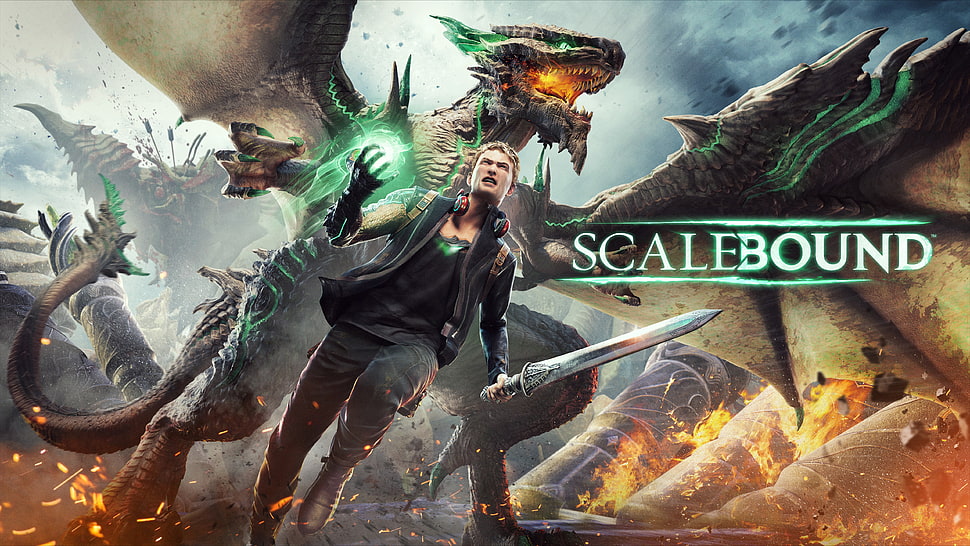 Scalebound digital wallpaper HD wallpaper