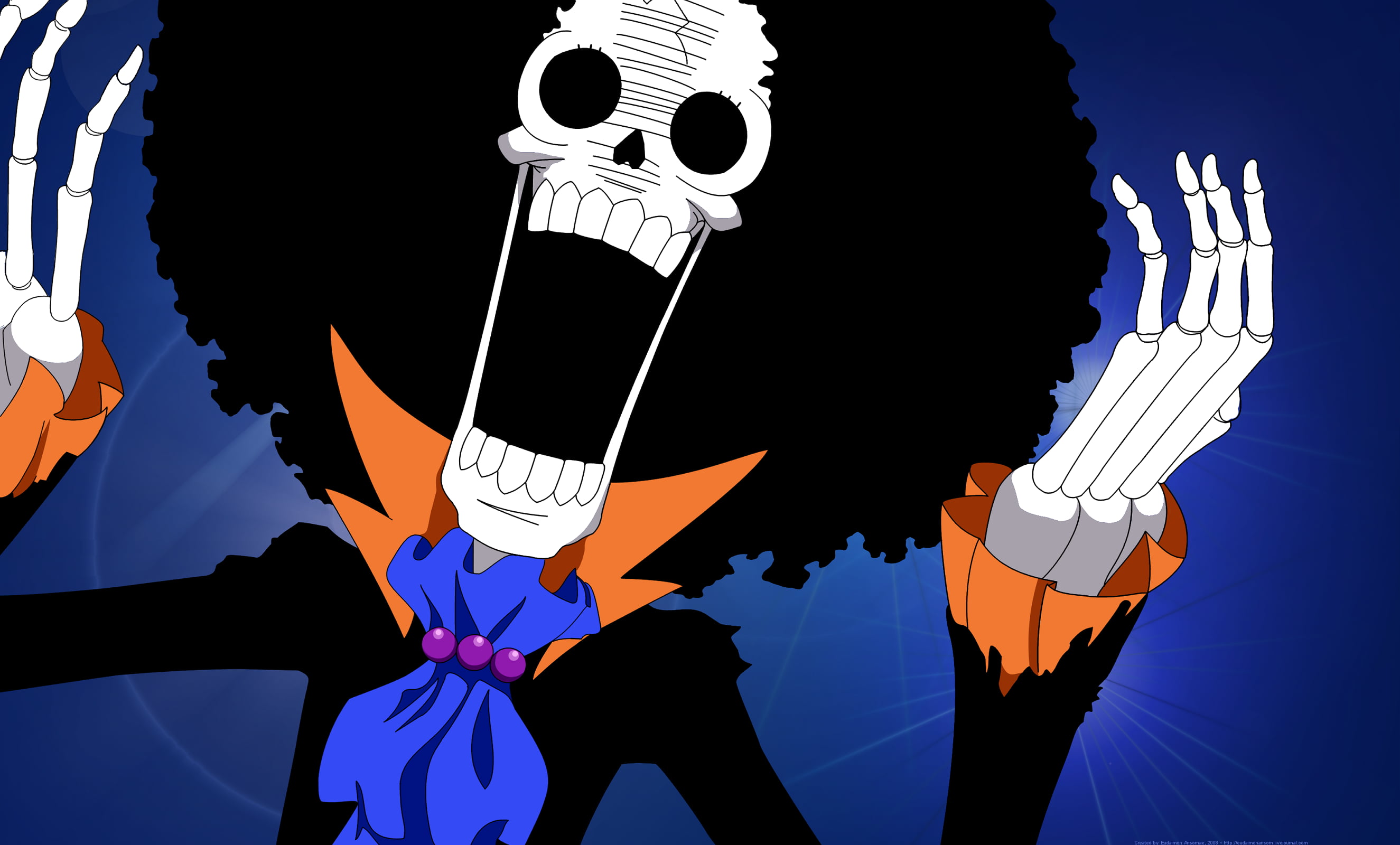 Download 40 Wallpaper One Piece Brook terbaru 2019