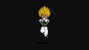Dragon Ball Vegeta character, Gotenks, Dragon Ball Z, Dragon Ball, illustration HD wallpaper
