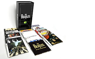 The Beatles CD case collection and box