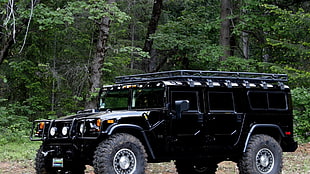 black and gray Jeep Wrangler, Hummer, car